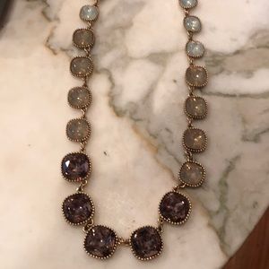 Ann Taylor Loft Crystal Statement Necklace